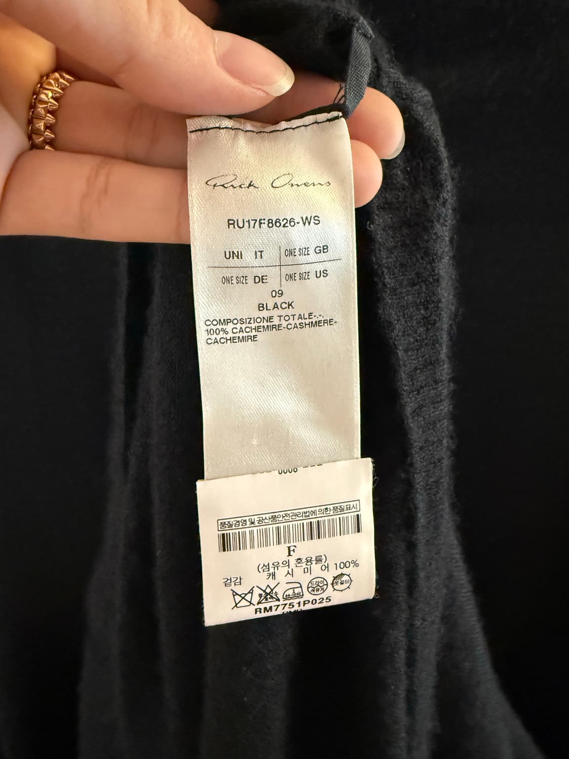 모크 넥 캐시미어 니트 상품이미지4