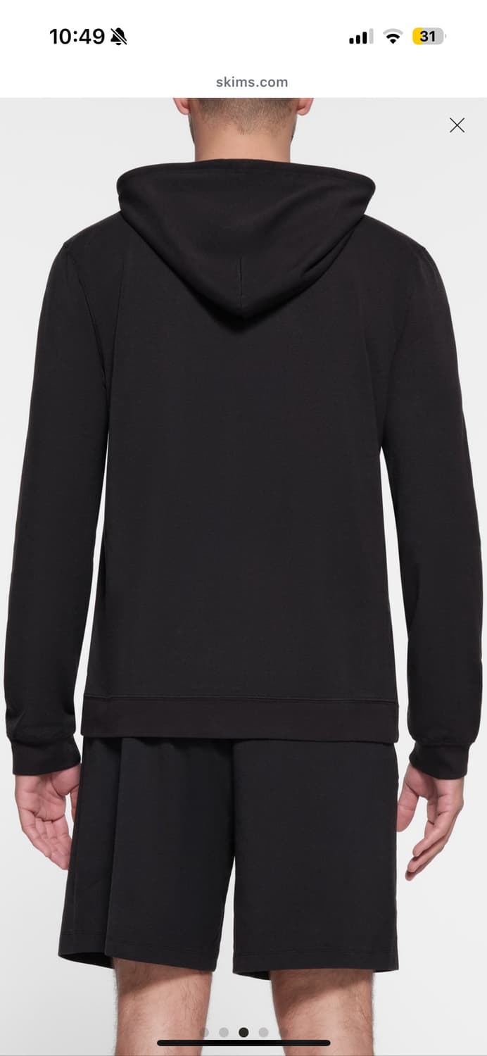 skims jersey lounge hoodie 상품이미지4