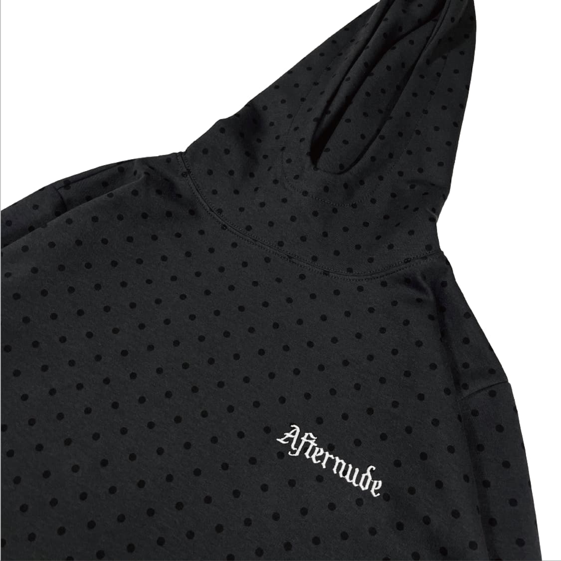 POLKA DOT HOODIE (CHARCOAL) 상품이미지2