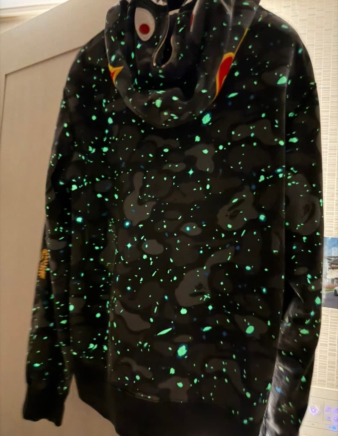 베이프 BAPE 샤크 후드 XL 상품이미지6