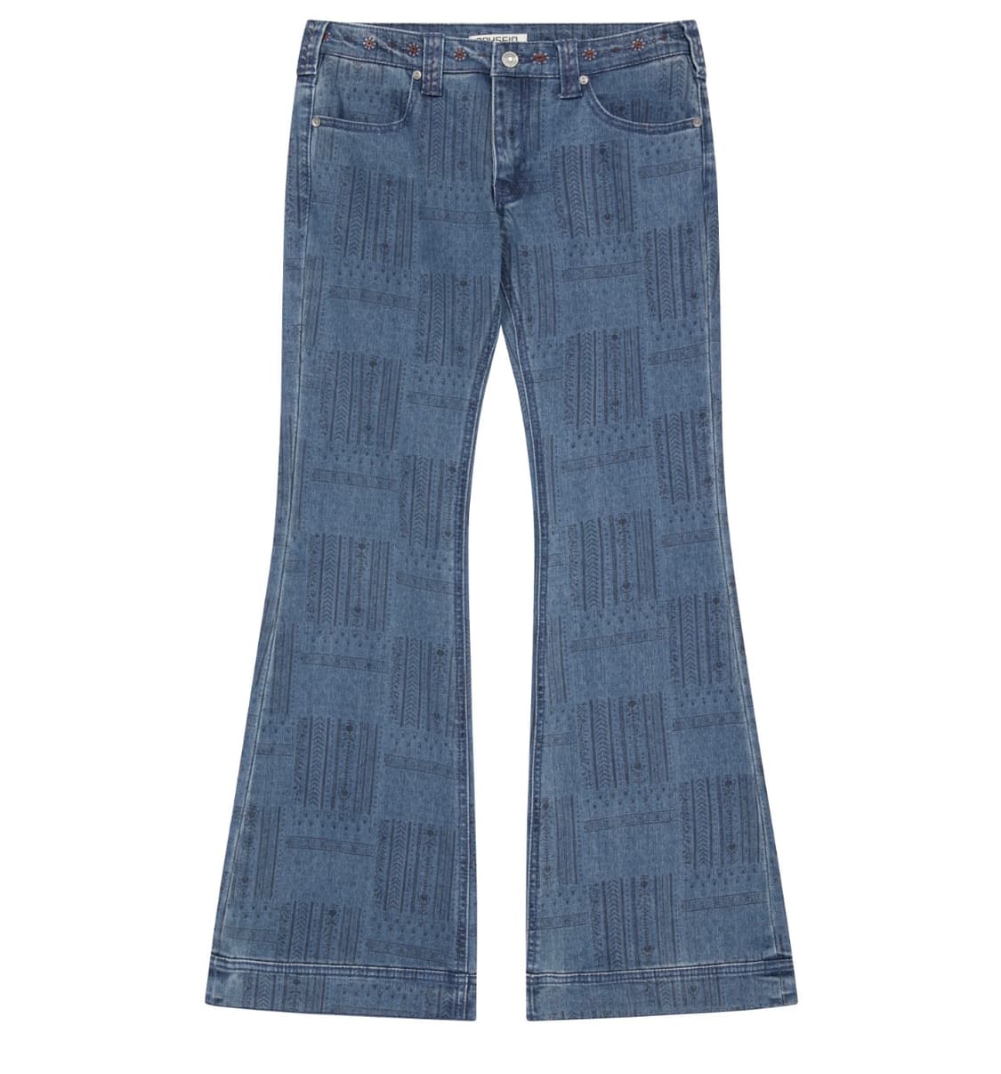 교환만 ) 코이세이오 빈티지 부츠컷 데님팬츠 블루 2->1사이즈로 상품이미지1