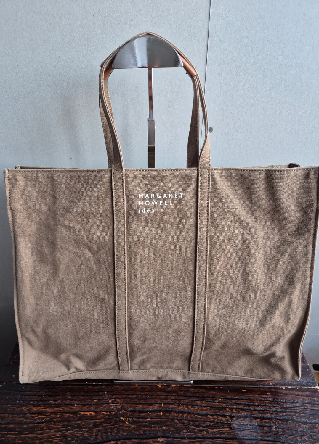 Margaret Howell Idea 마가렛 호웰 토트백 내추럴 브라운 상품이미지1