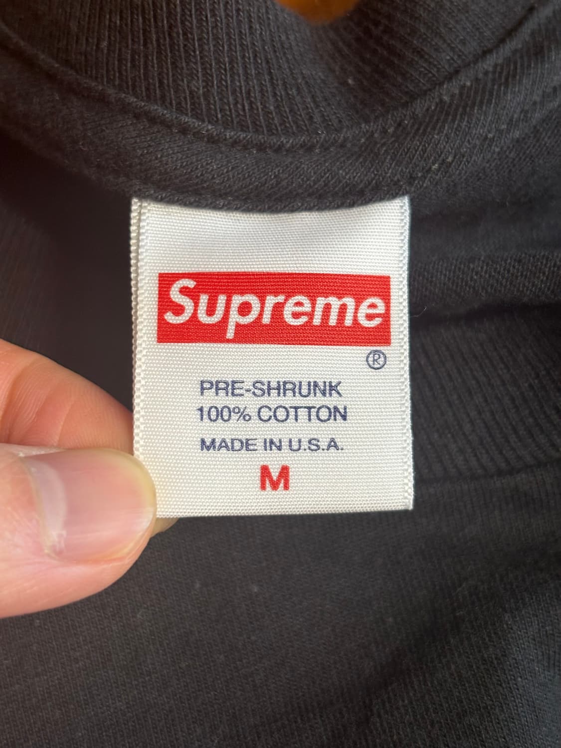 [M] 20SS 슈프림 리자드 반팔 블랙 상품이미지3