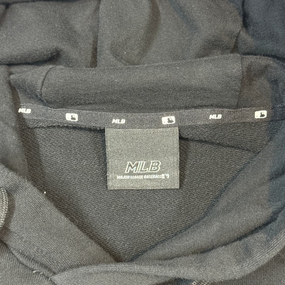 XXL) MLB 뉴욕양키스 블랙 후드티 상품이미지7