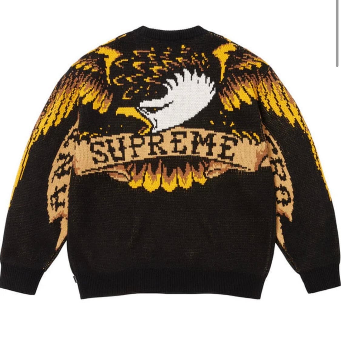 25FW 슈프림 x 안티히어로 스웨터 블랙 XL 상품이미지3