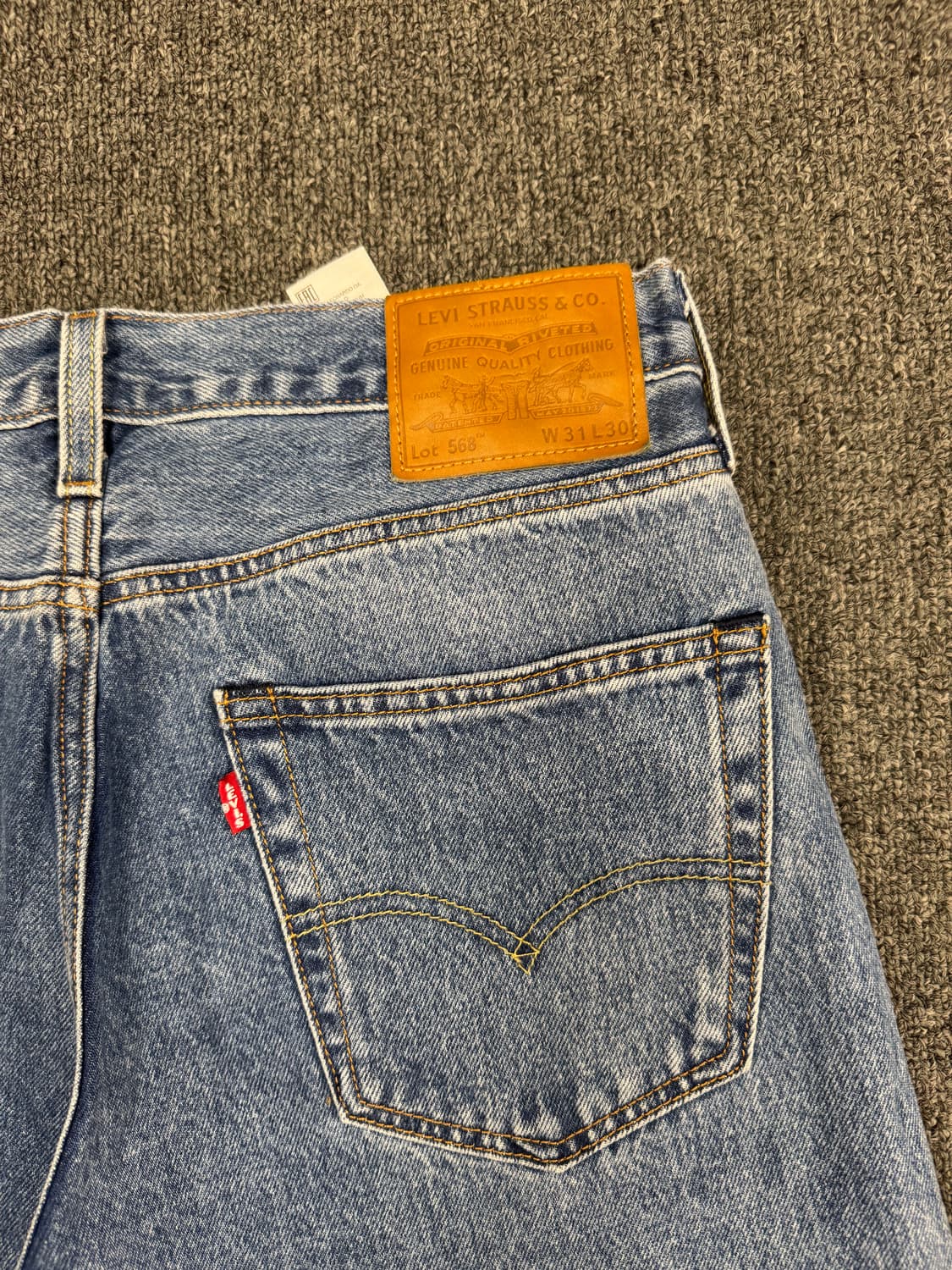 31)리바이스 빈티지 워싱 568 데님팬츠 상품이미지7