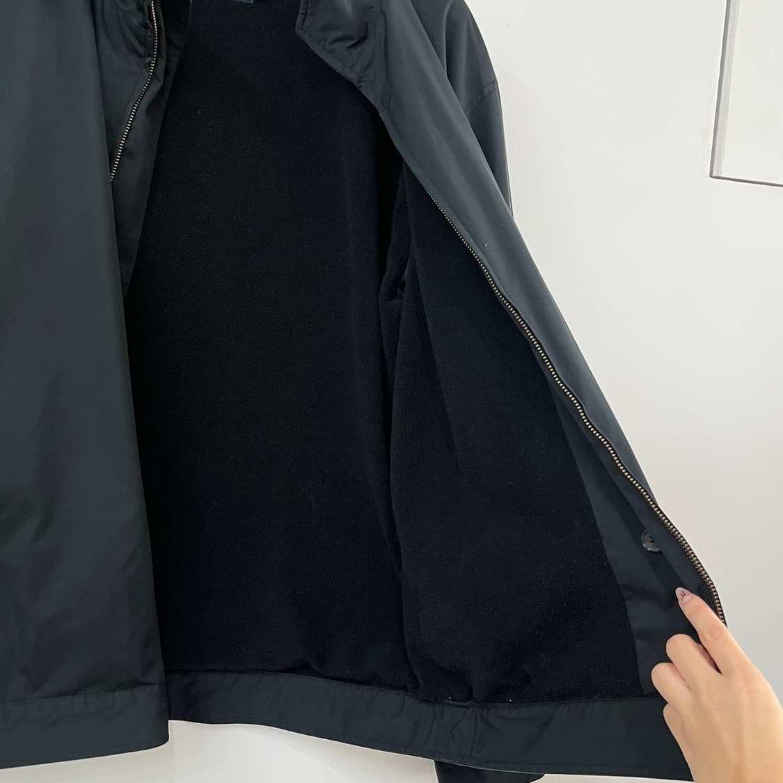 폴로 랄프로렌 블랙포니 스윙톱 기모안감 블루종 자켓 상품이미지6