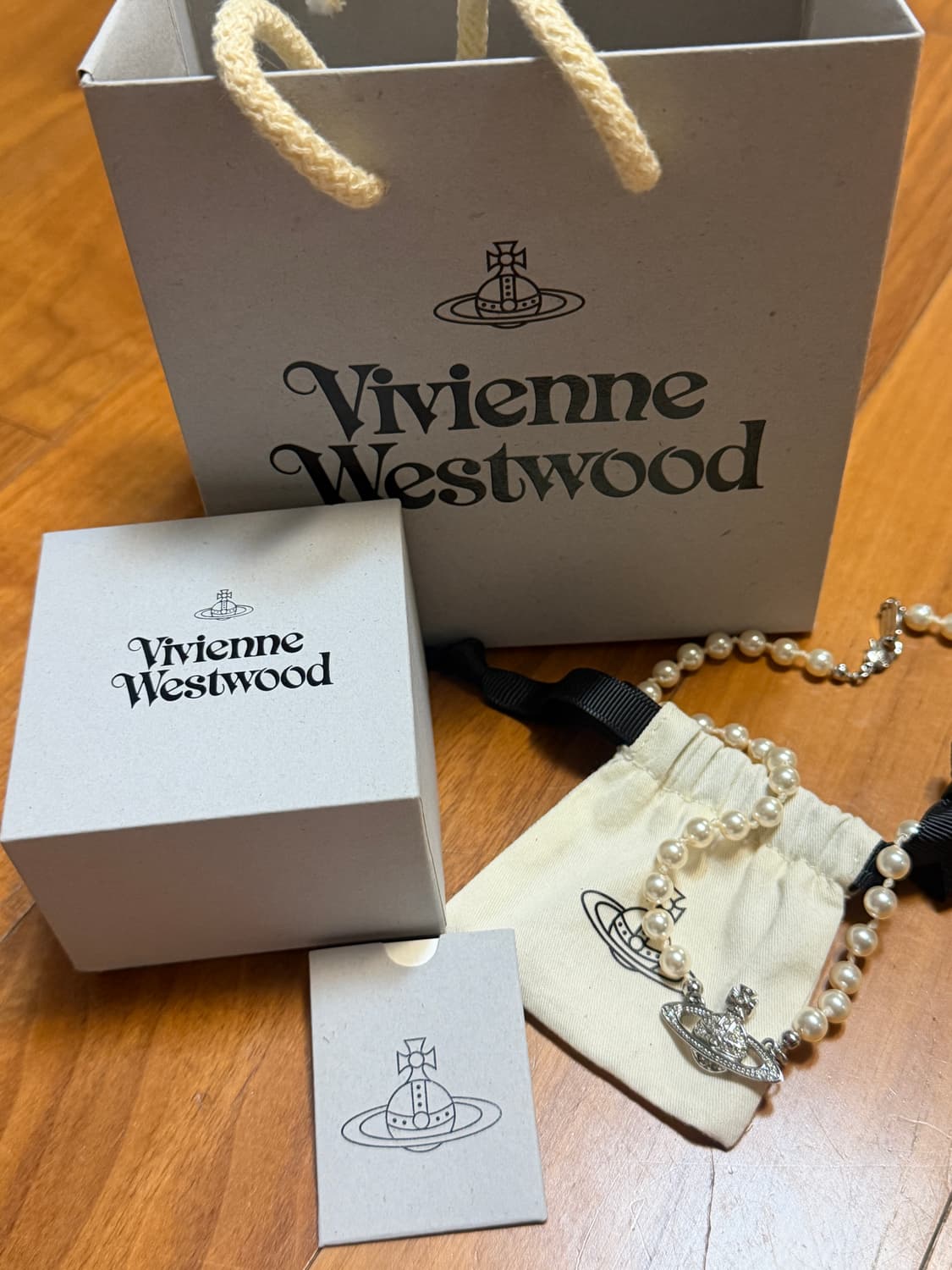 비비안웨스트우드 진주 목걸이 상품이미지1