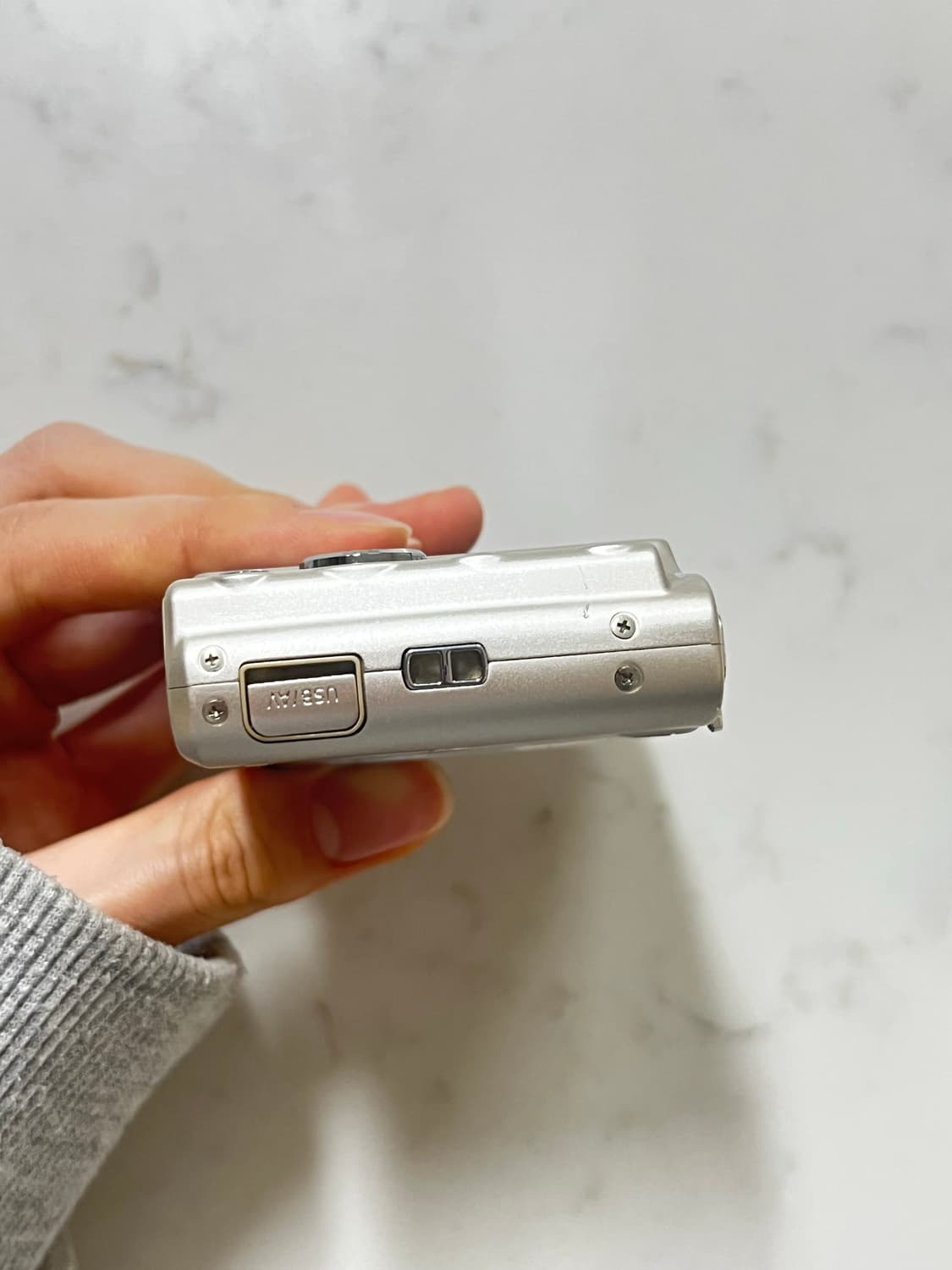 작례O )메이크업 모드! 카시오 엑슬림 z450 샴페인 골드 빈티지 디카 상품이미지7