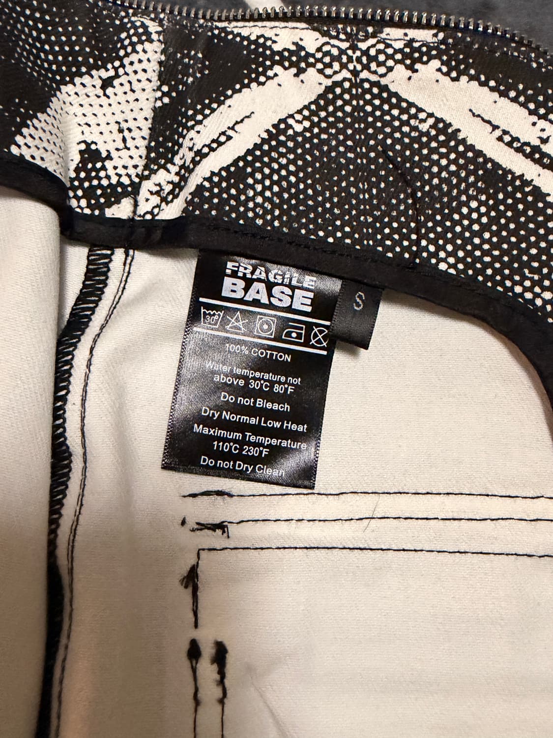 빈티지 지퍼 미니 스커트  상품이미지4