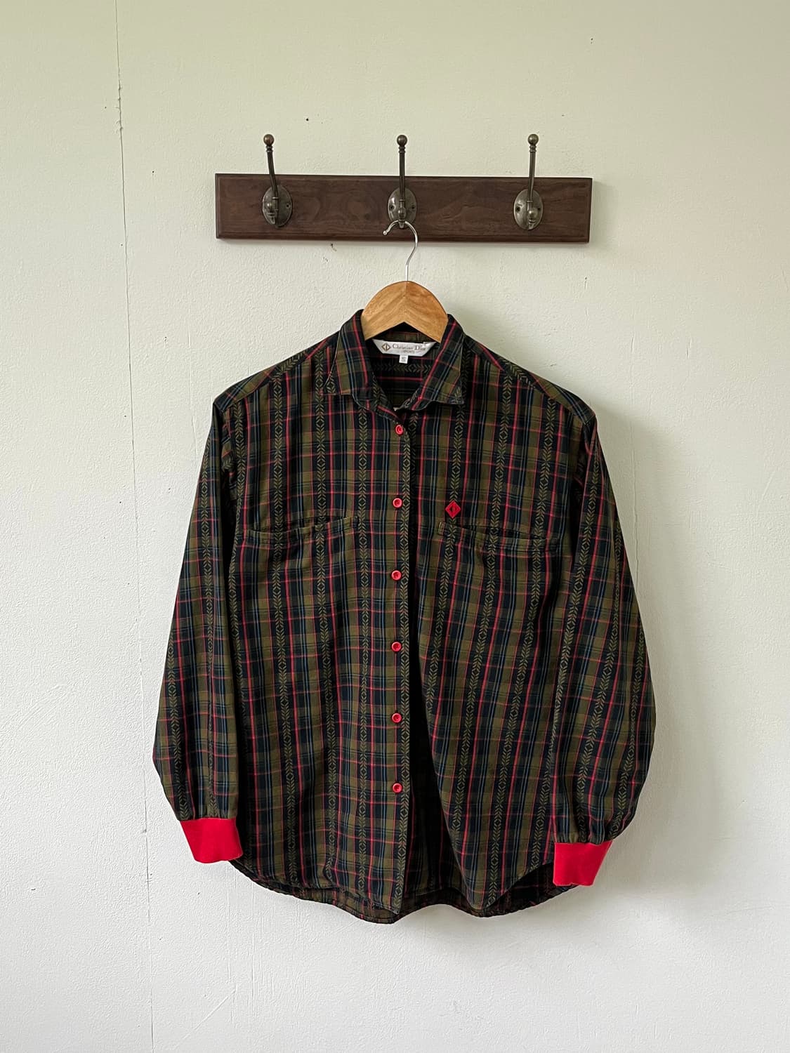 Christian Dior 아트 체크 셔츠 상품이미지1