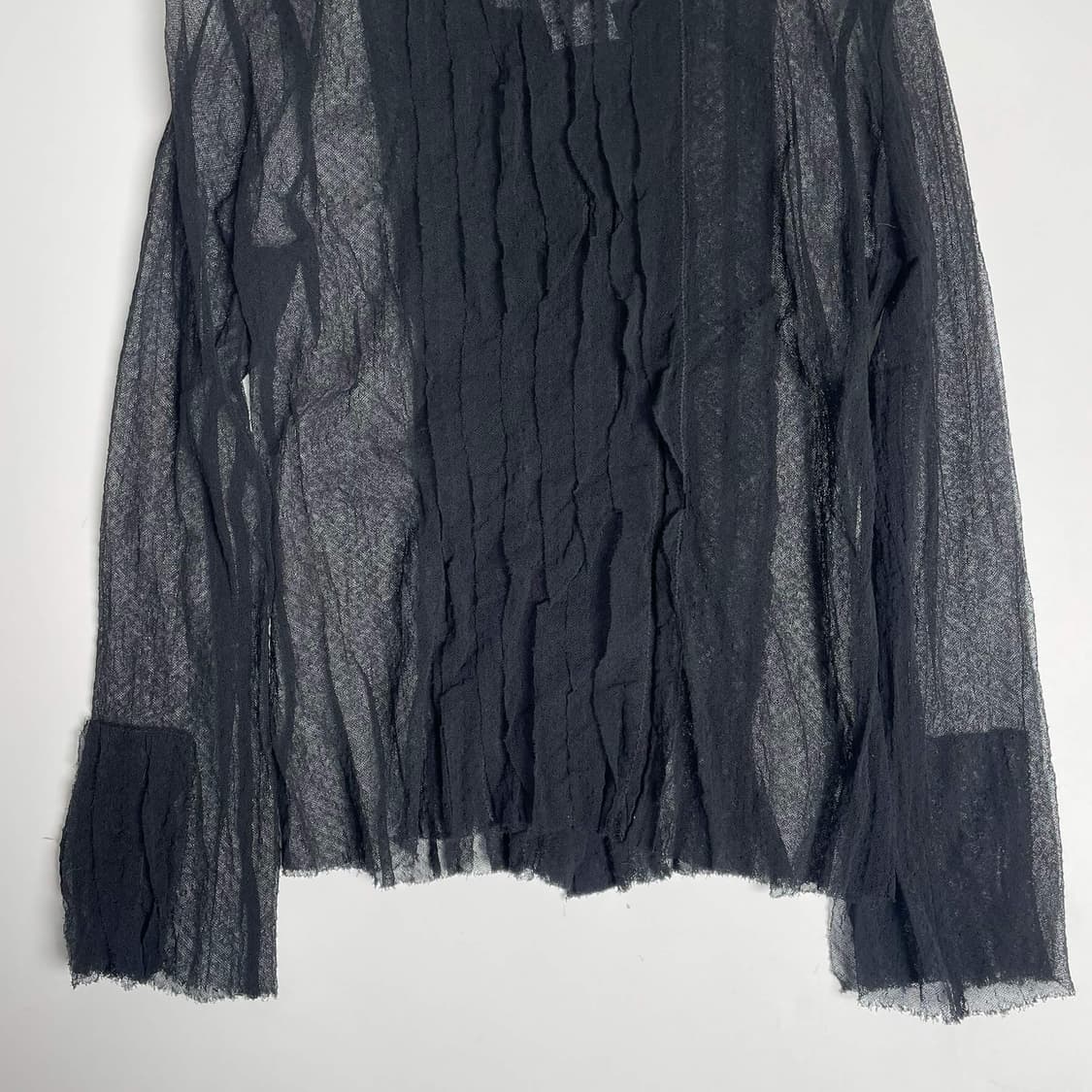 Krizia 시스루 코튼 가디건 (italy)   상품이미지8