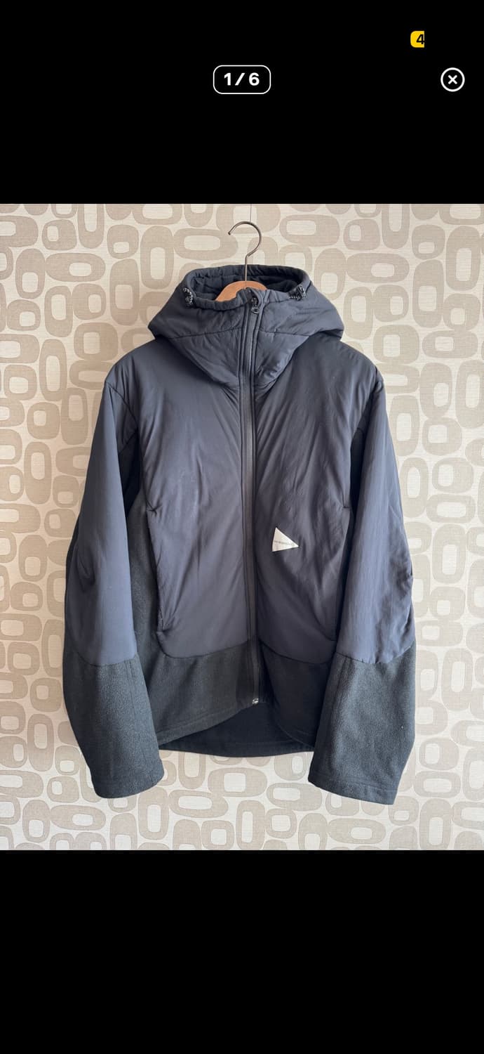 And wander 앤드원더 탑 플리스 자켓 L 상품이미지1