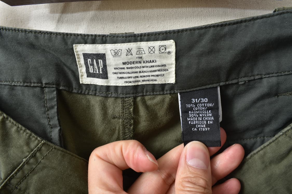 갭 스트레치 코튼 카고팬츠 31 상품이미지9