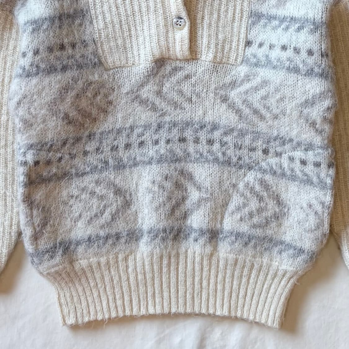 [44-55] 80s 아이슬란드 Hilda Ltd. 후드 니트 스웨터 상품이미지5