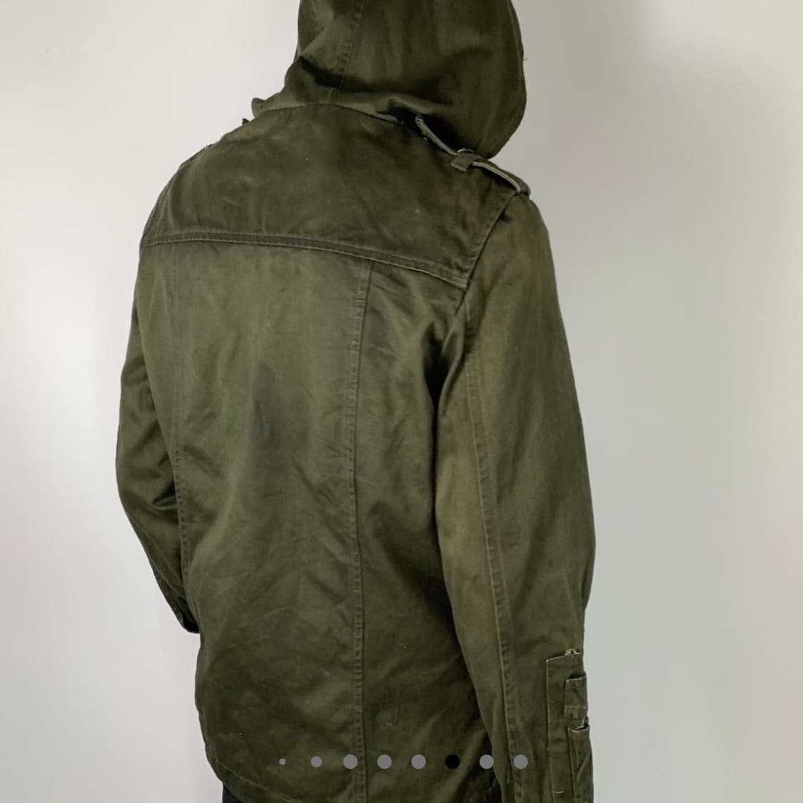 닐바렛 밀리터리 후드 자켓 상품이미지2