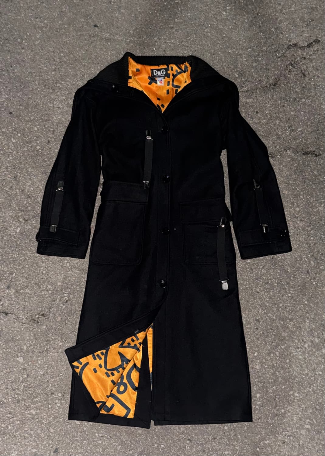 Dolce&Gabbana Bondage clips detail coat 상품이미지3