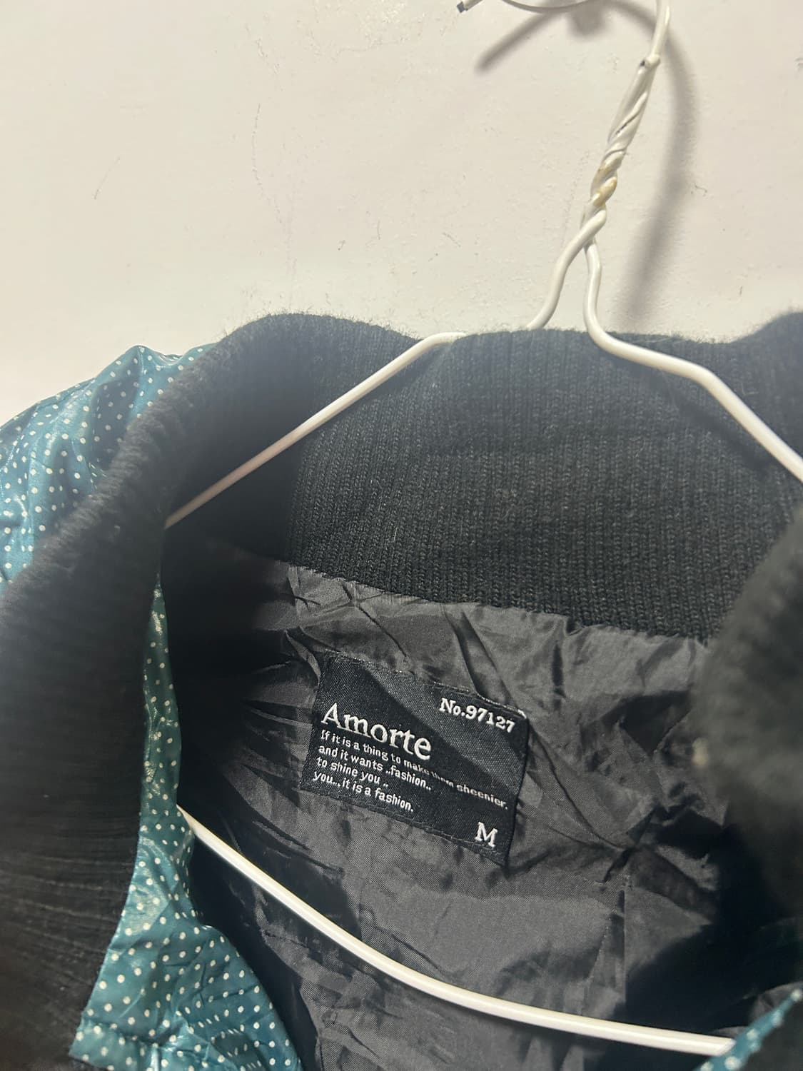 땡땡이 패딩  상품이미지3