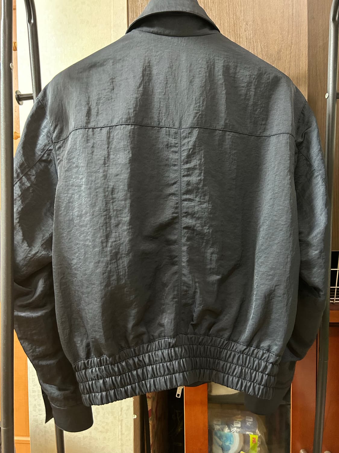 엘무드 윈드 블루종 자켓 네이비 44사이즈 상품이미지4