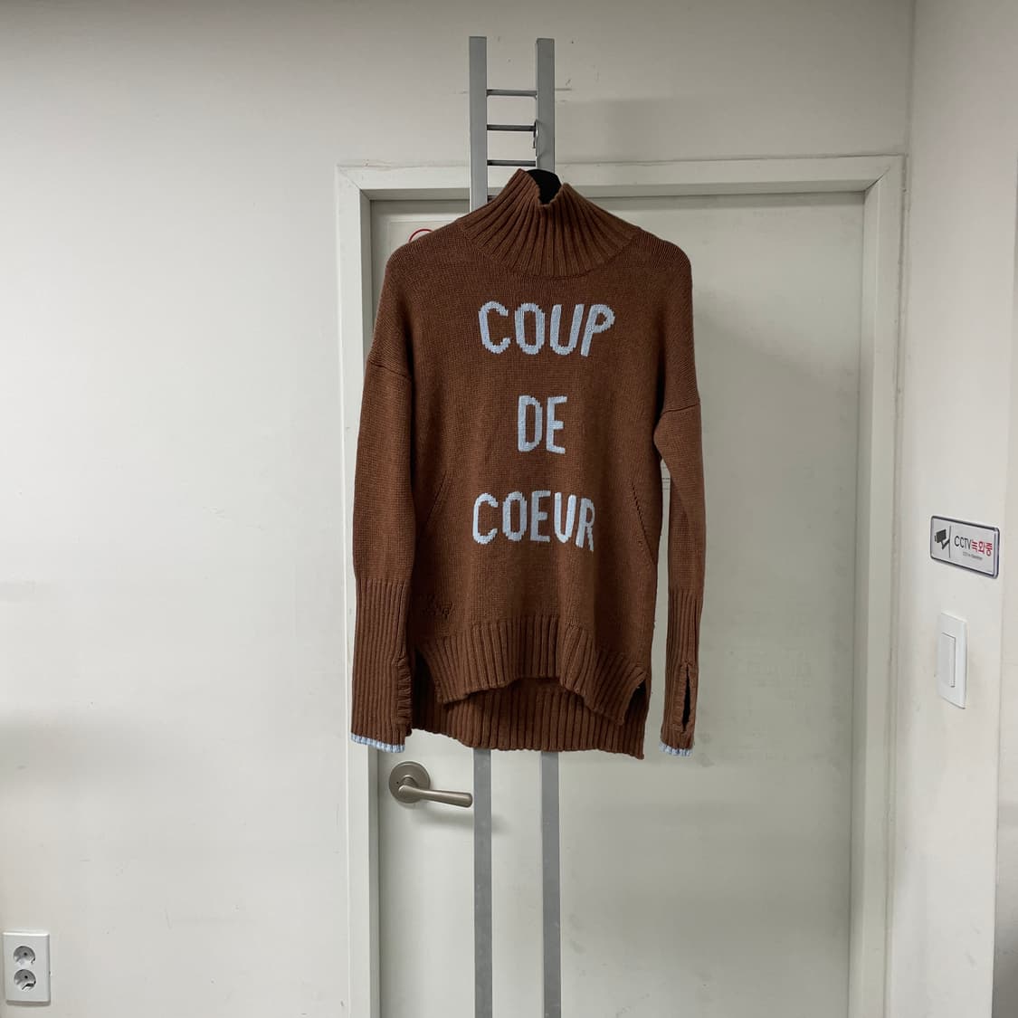 *쟈딕앤볼테르 캐시미어 목폴라 니트 M(W)  상품이미지1