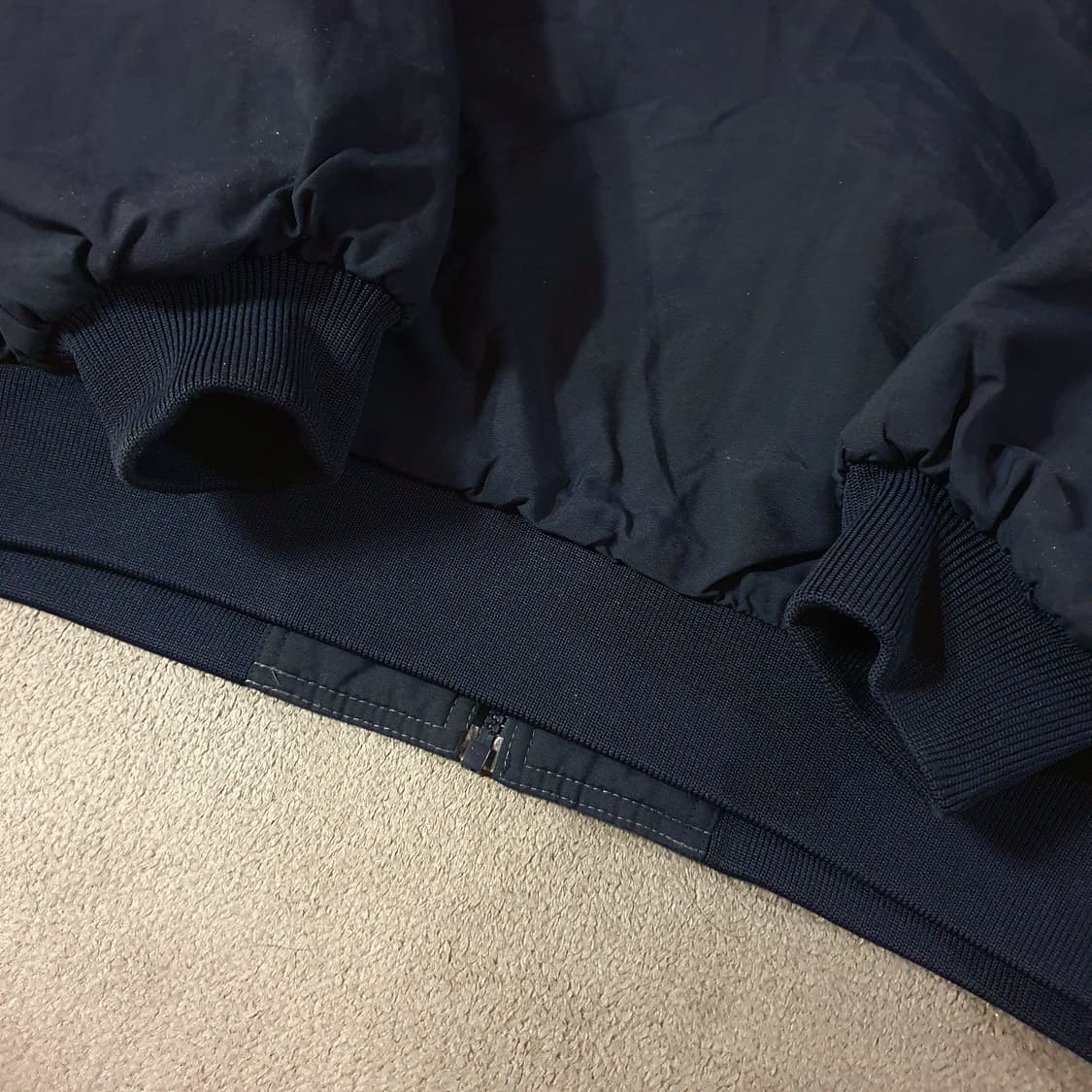 Wear Guard 웨어가드 후드 웜업 자켓 L 105 다크네이비 상품이미지4