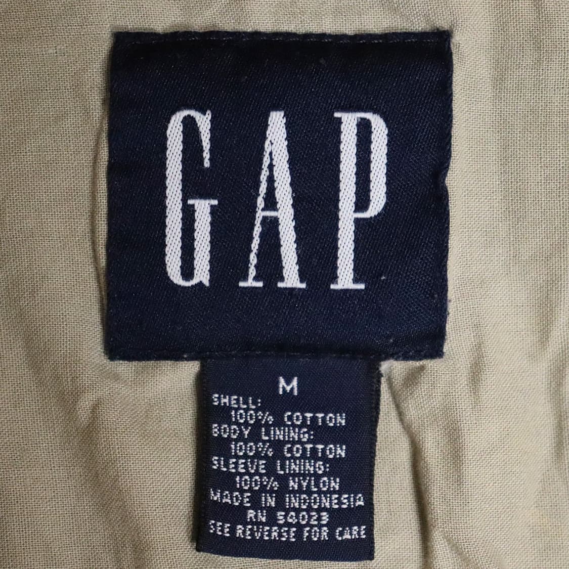 올드 갭 GAP 코튼 집업 재킷 상품이미지4