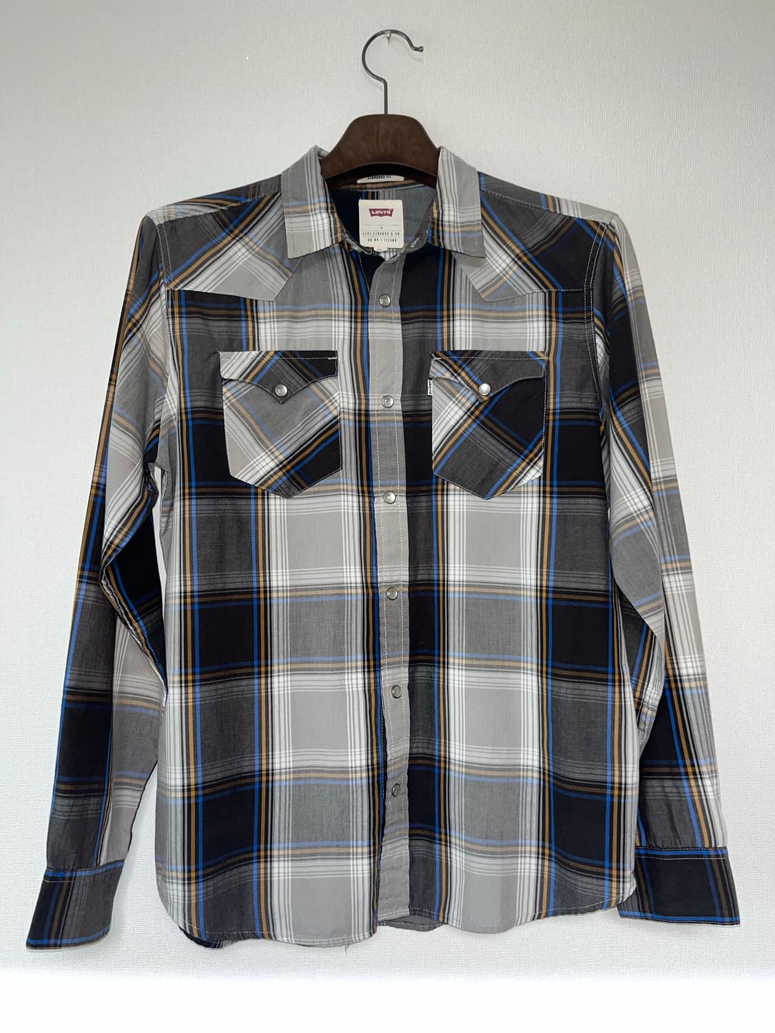 리바이스 체크 셔츠 상품이미지1