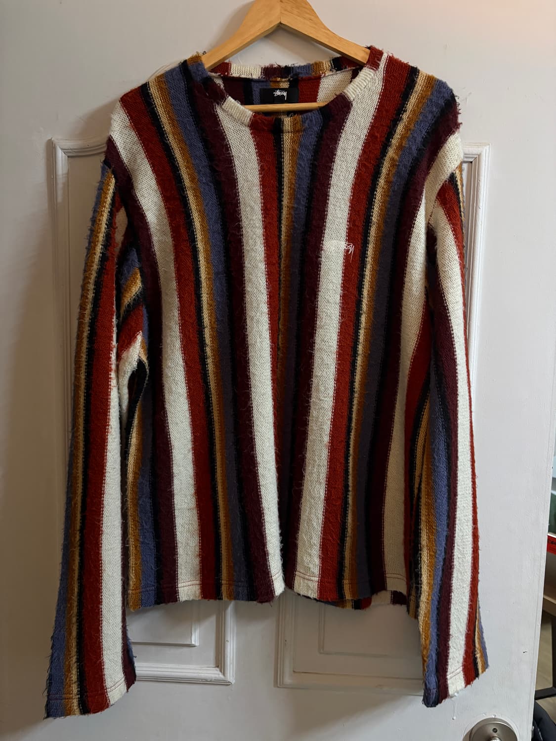 스투시 버티컬 니트 XL 상품이미지1