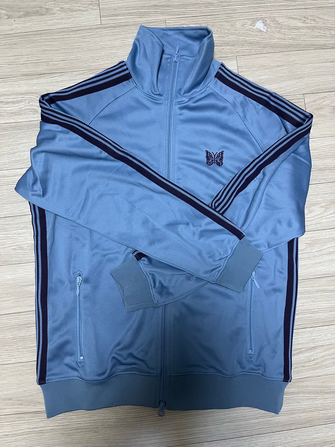 니들스 트랙자켓 m 삭스블루 상품이미지1