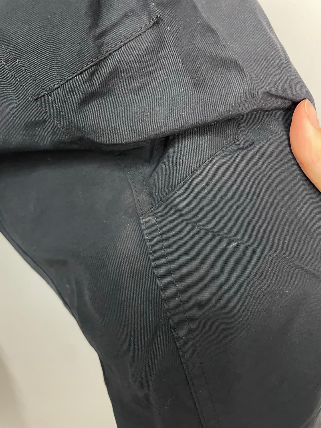 노스페이스 사이드포켓 블랙 바람막이 H2261 상품이미지10