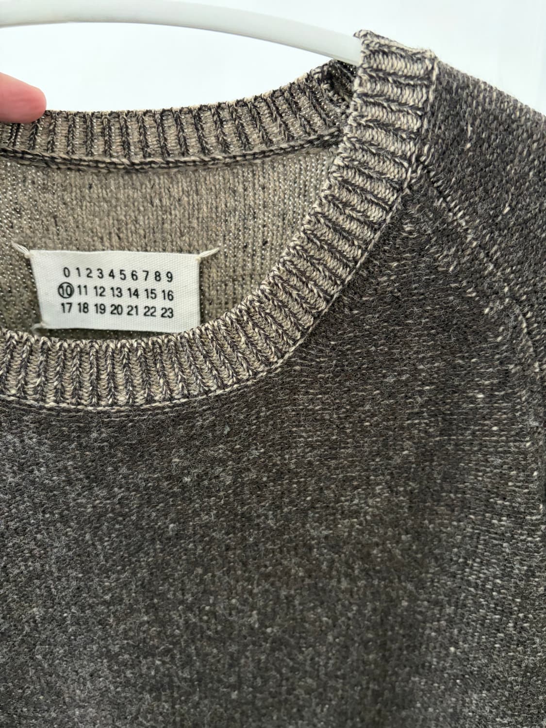 [L]마르지엘라 05-06 니트 스웨터 브라운 상품이미지6