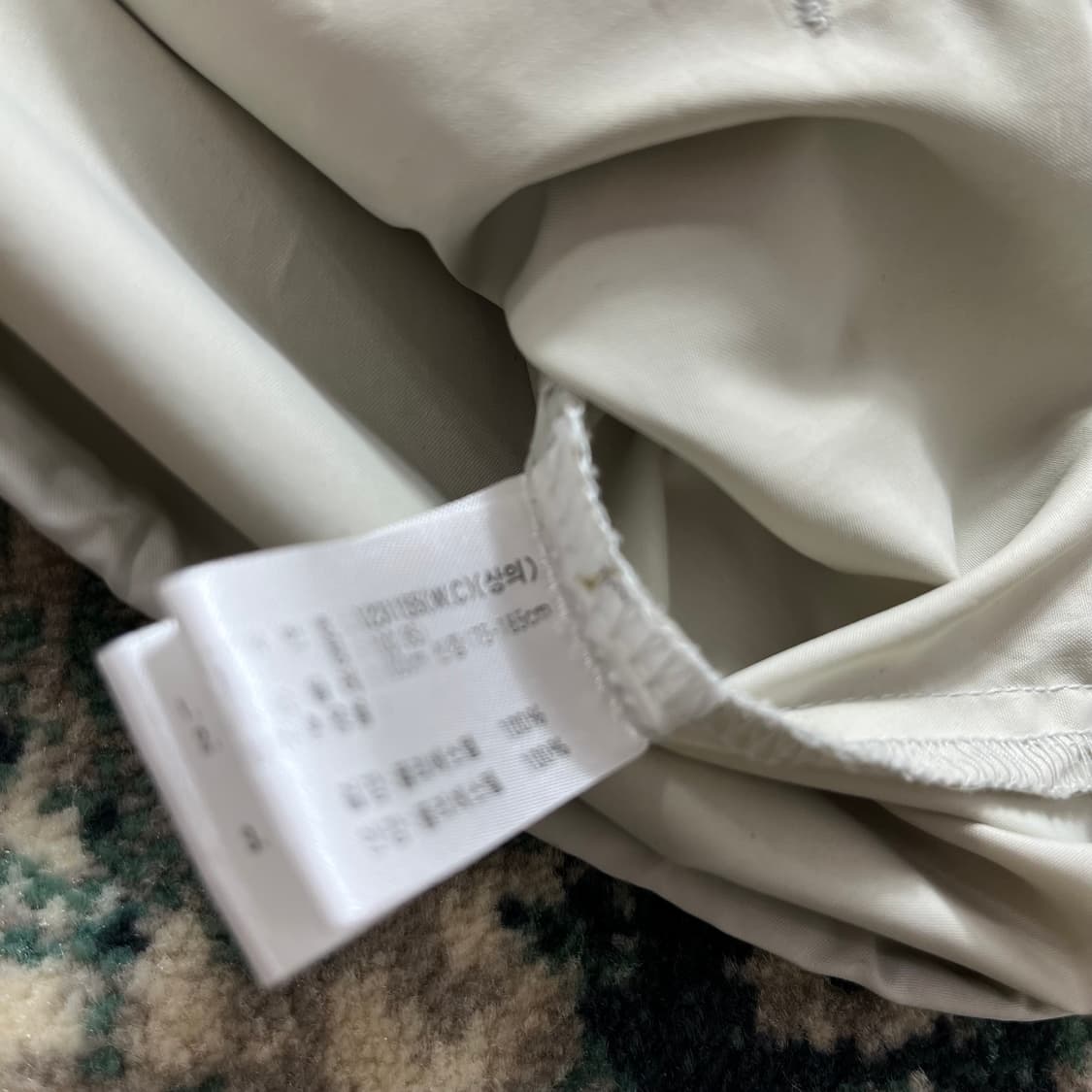 00s Asics 아식스 올드스쿨 트레이닝 바람막이 집업 자켓(100) 상품이미지4