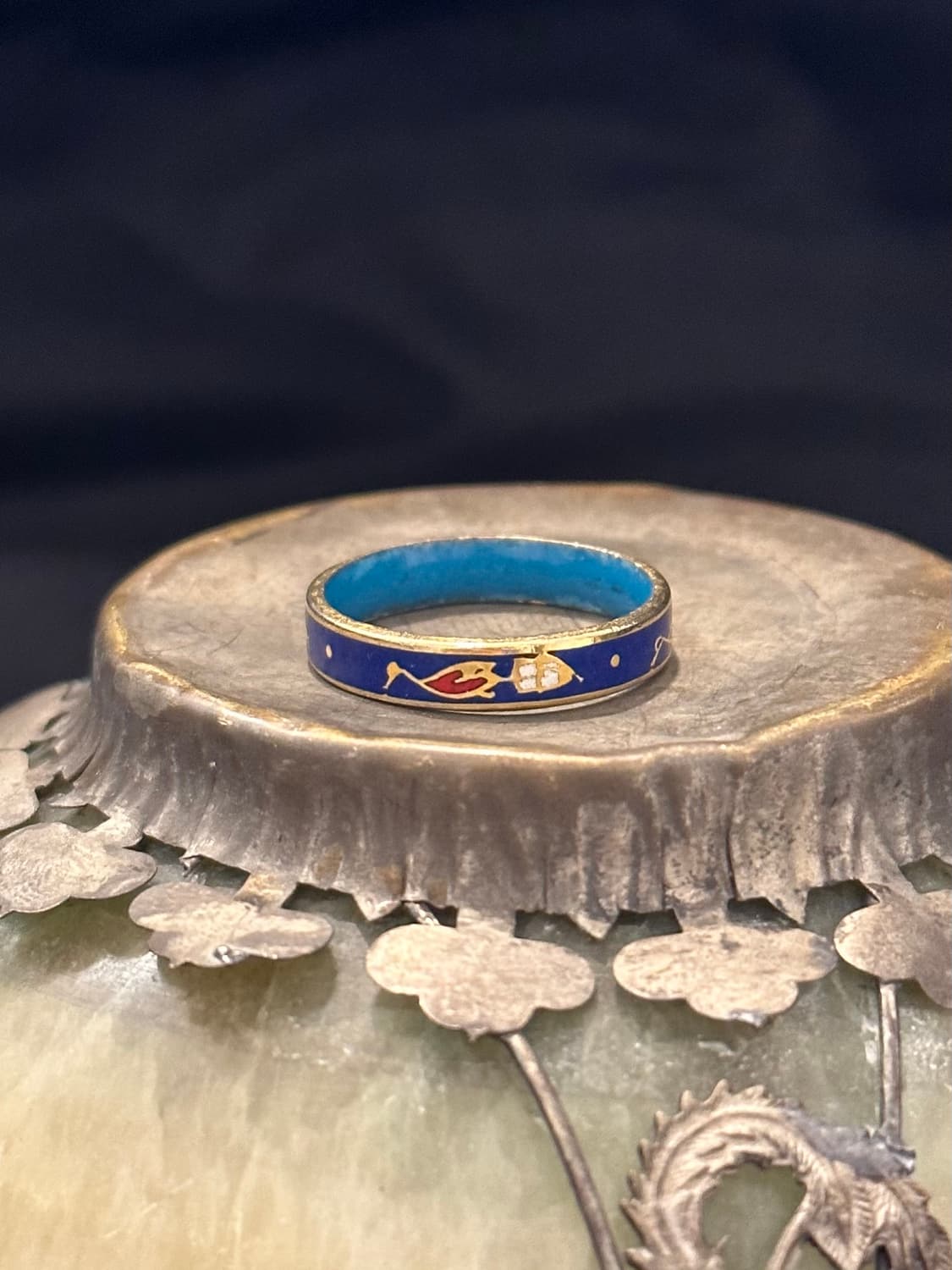 Blue 七寶 Ring   상품이미지1