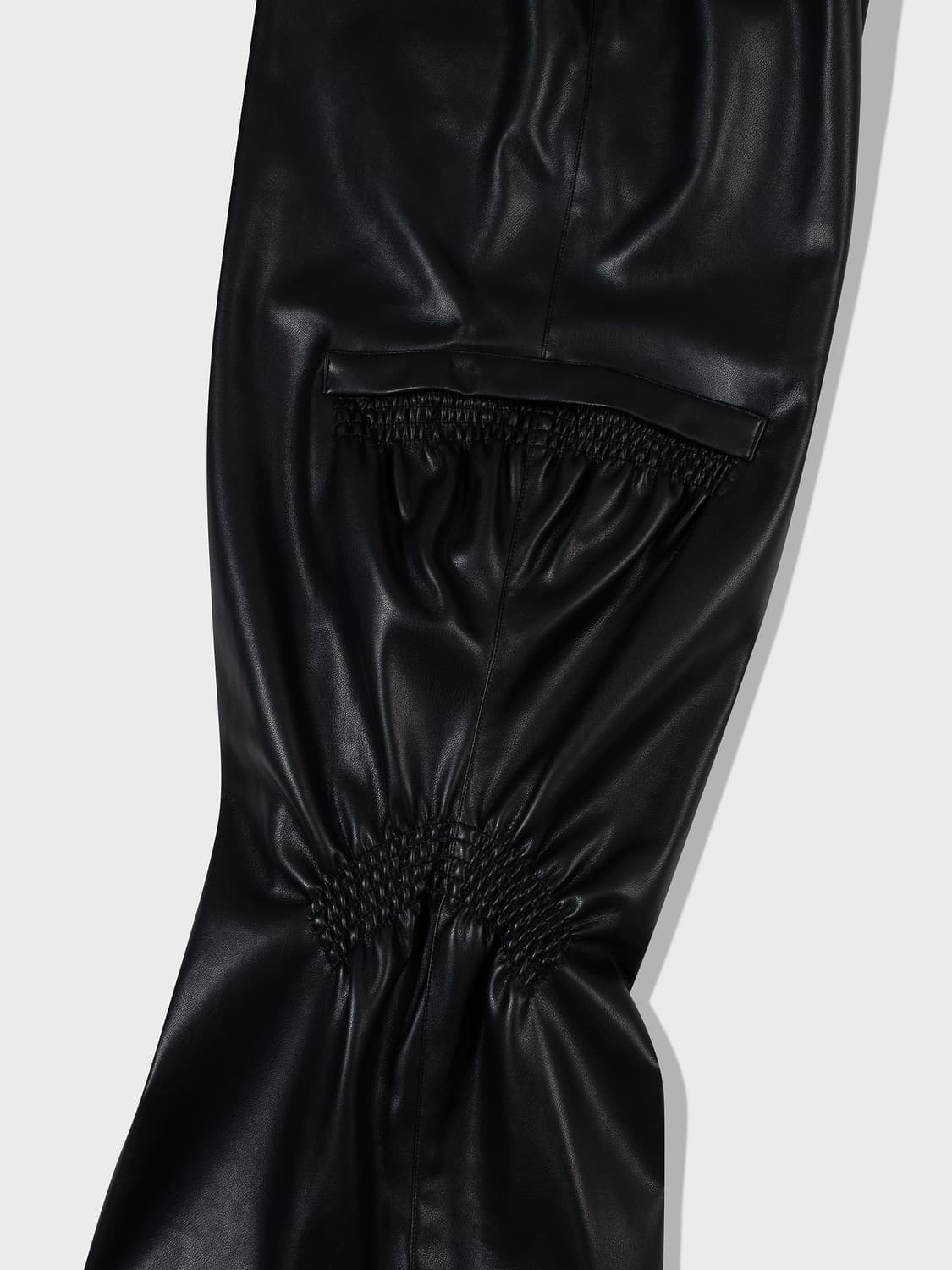 로우클래식 SHIRRING VOLUME LEATHER PANTS 팬츠 상품이미지9