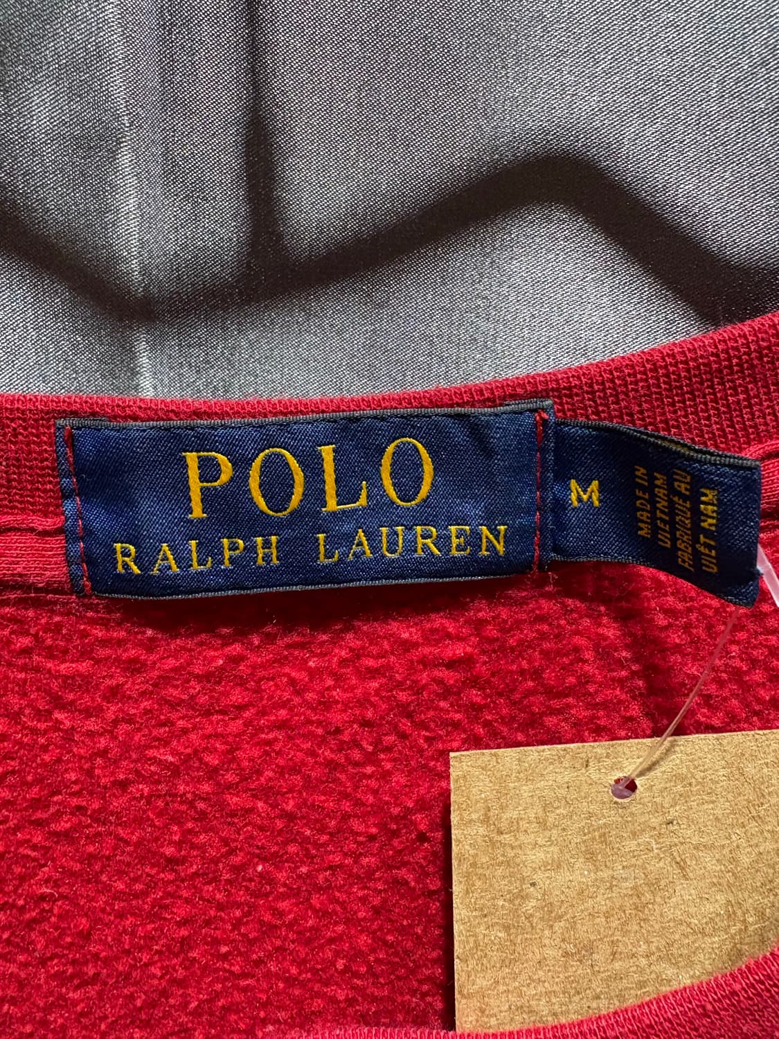 M 폴로랄프로렌 네이비포니 레드 맨투맨 상품이미지5