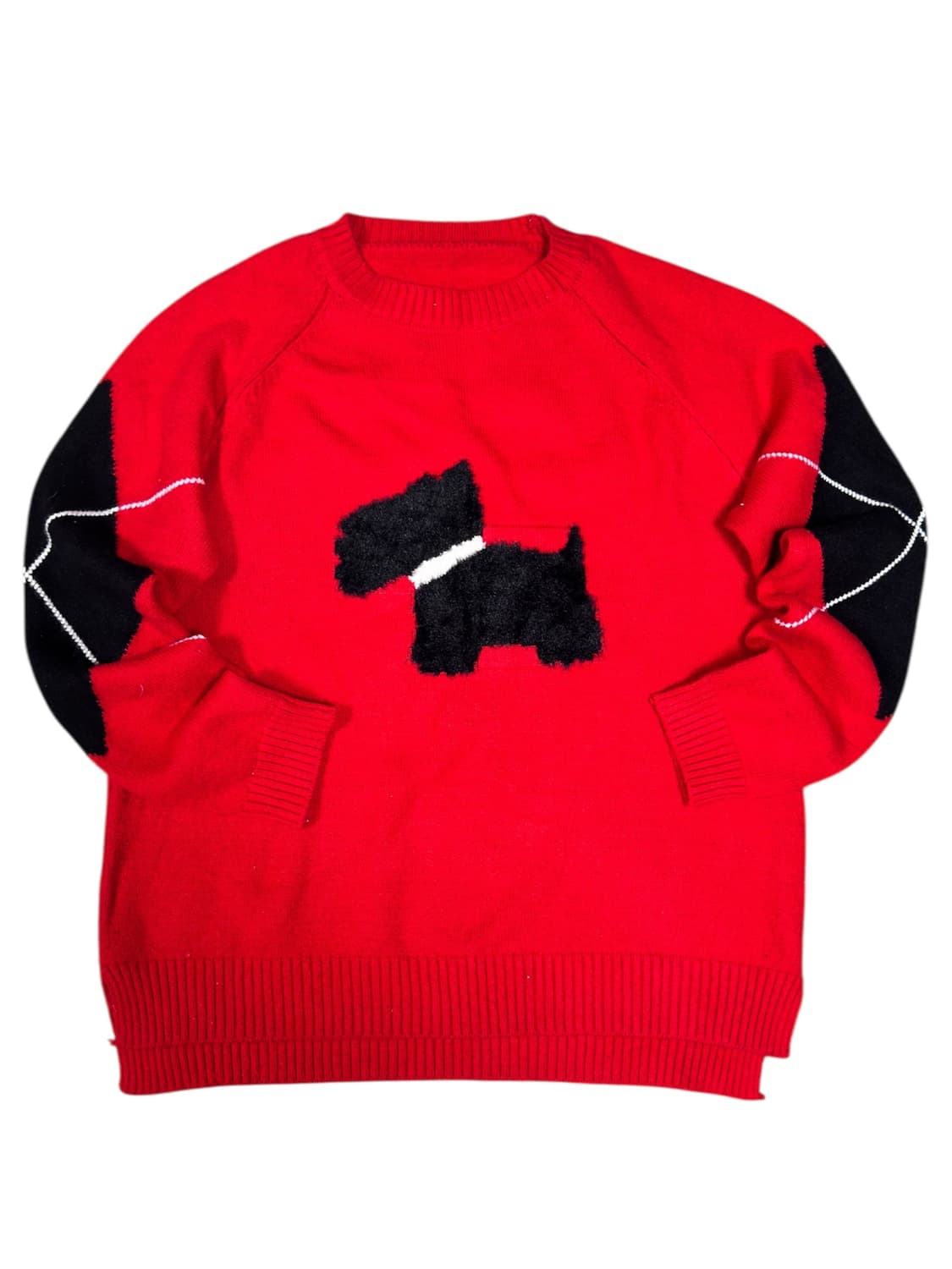 바배) 테리어 패턴 니트 상품이미지1