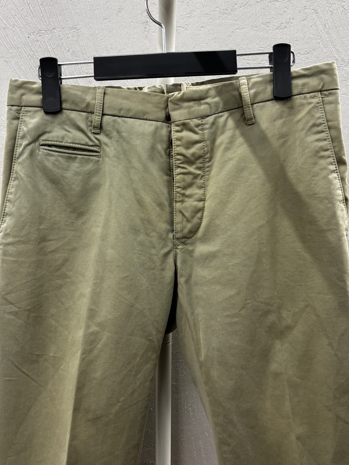 INCOTEX 인코텍스 카키 코튼팬츠 32 상품이미지3