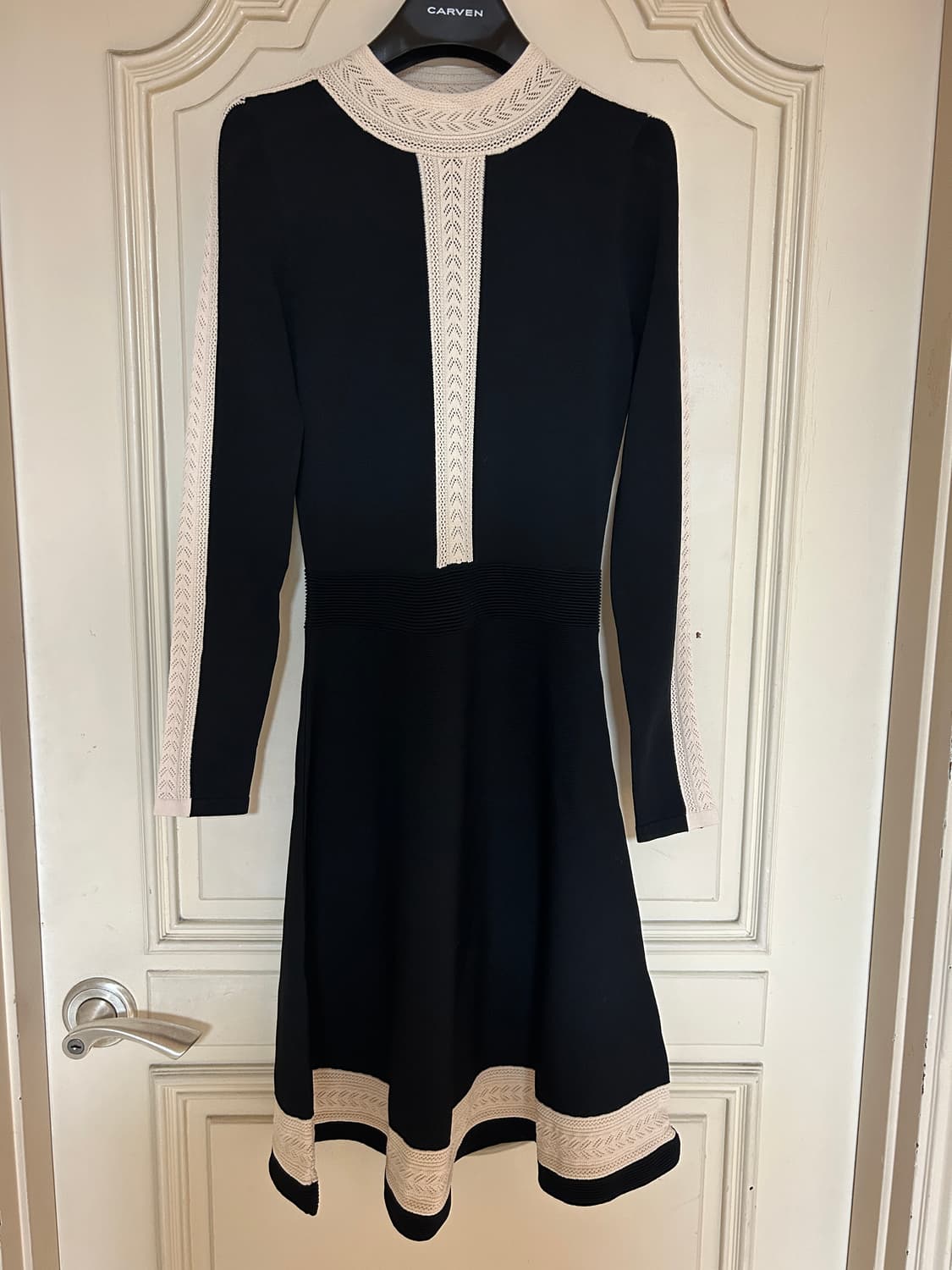 산드로 엘라스틴 니트 원피스 상품이미지1