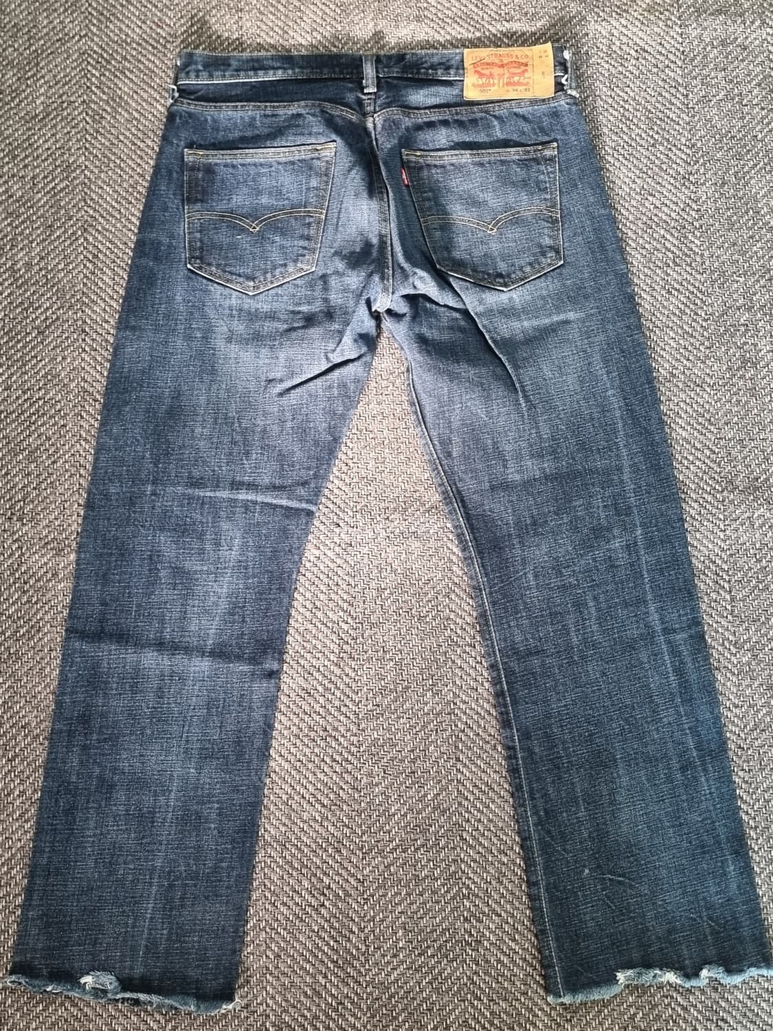 Levi’s 501 — 빈티지 워싱 데님팬츠 (W34 L32) 상품이미지3