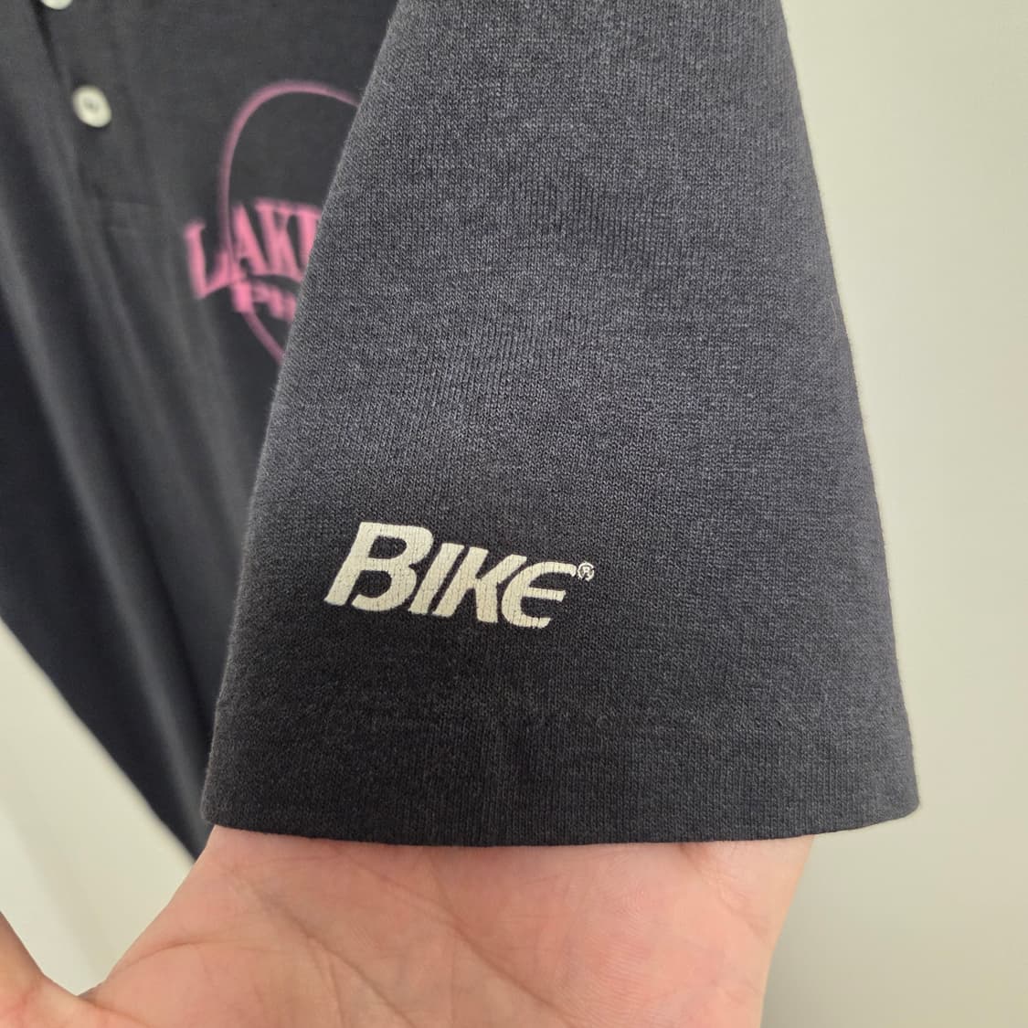 미국제 90s 헨리넥 반팔 티셔츠 L(100) 상품이미지4