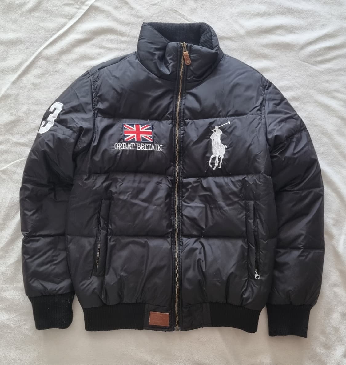 폴로 빅포니 패딩 블랙 M 상품이미지1