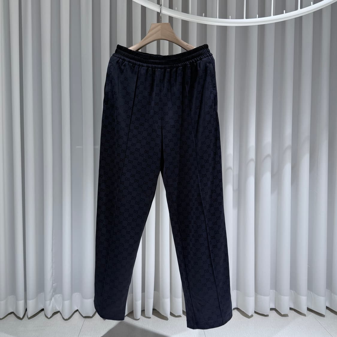 (XXL/L) / 구찌 펠파 콘 지퍼 GG울 오버 실크 신상 셋업 상품이미지6