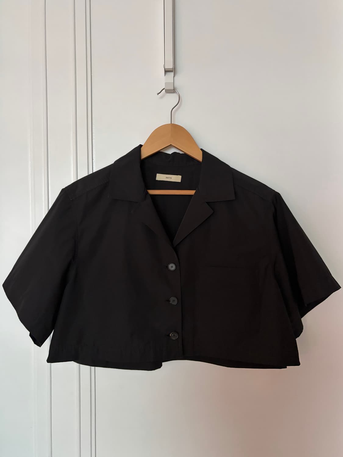 렉토 크롭 셔츠 판매(S 사이즈) 상품이미지5