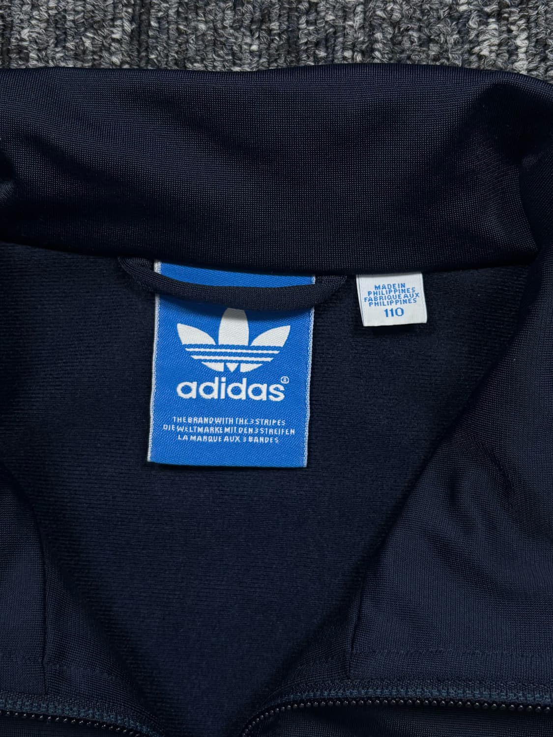 아디다스 네이비 파이어버드 트랙탑 져지 상품이미지6