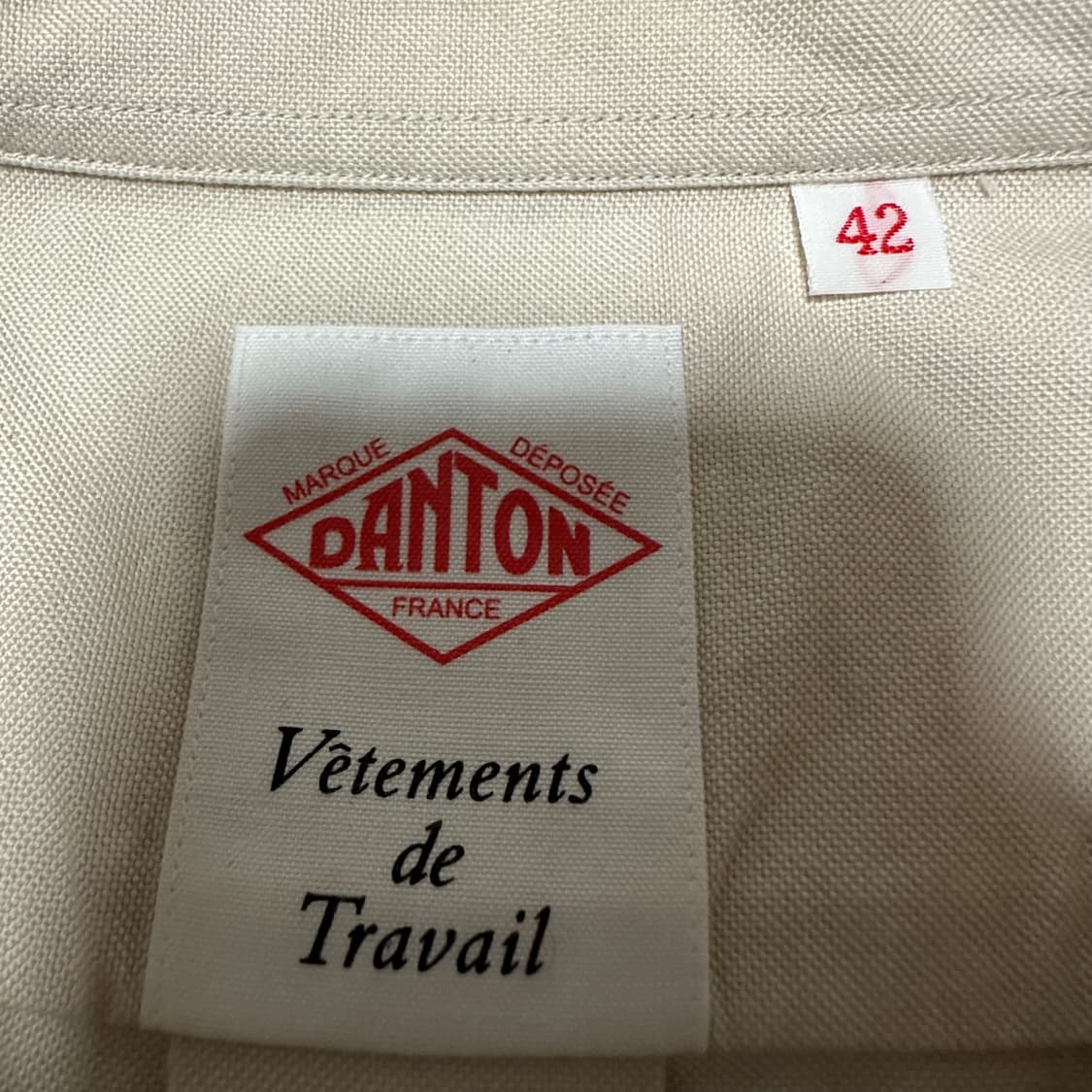 DANTON japan made cotton shirt 상품이미지3