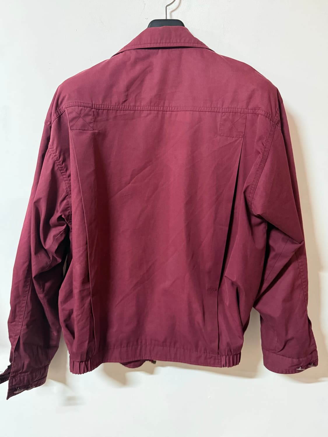 에드윈 빈티지 버건디 코튼 블루종 자켓 상품이미지3