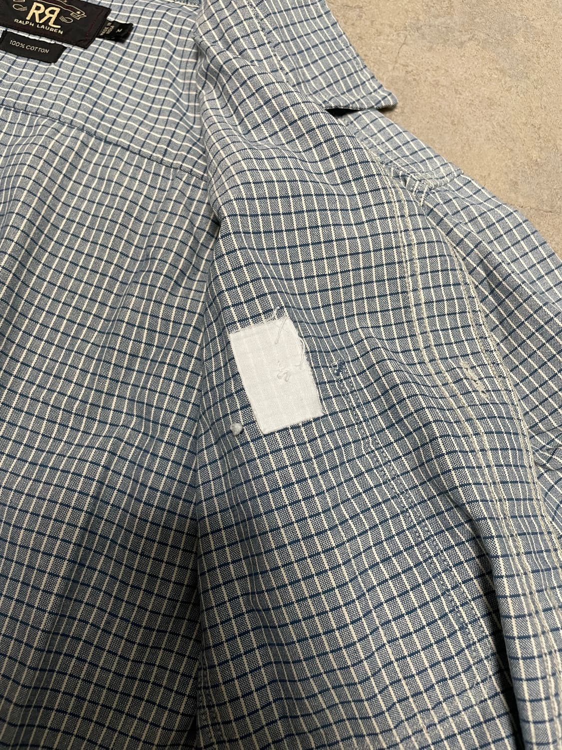 RRL 더블알엘 체크 셔츠 M 상품이미지7