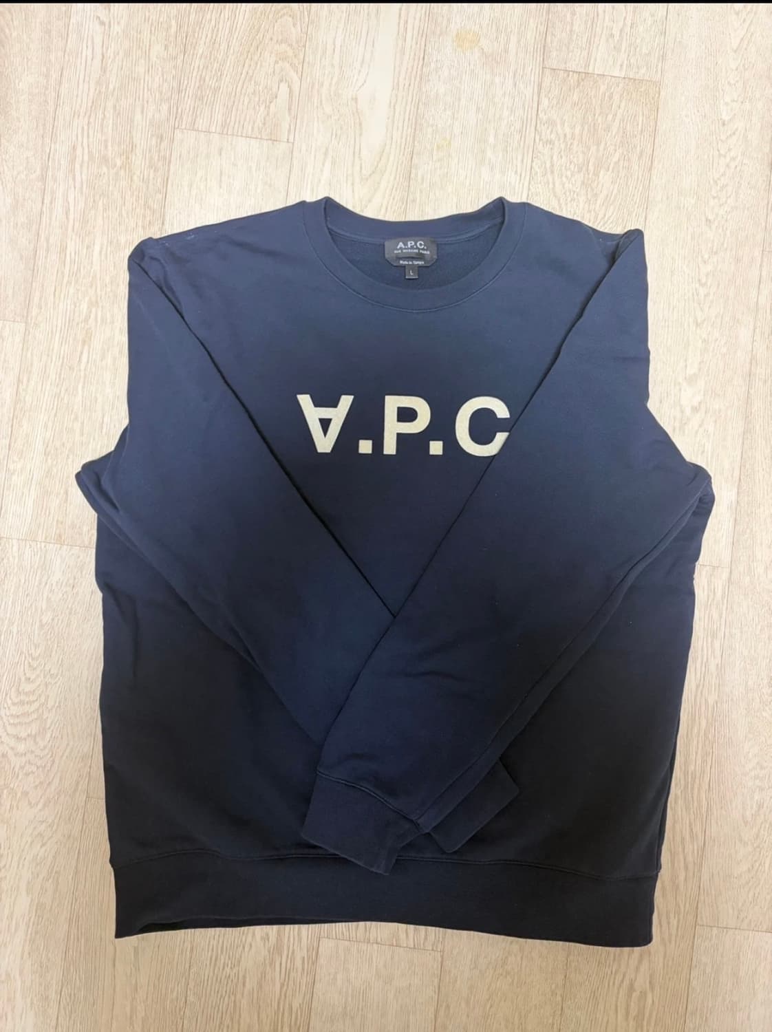 아페쎄 VPC 스웨트셔츠 다크 네이비 상품이미지1