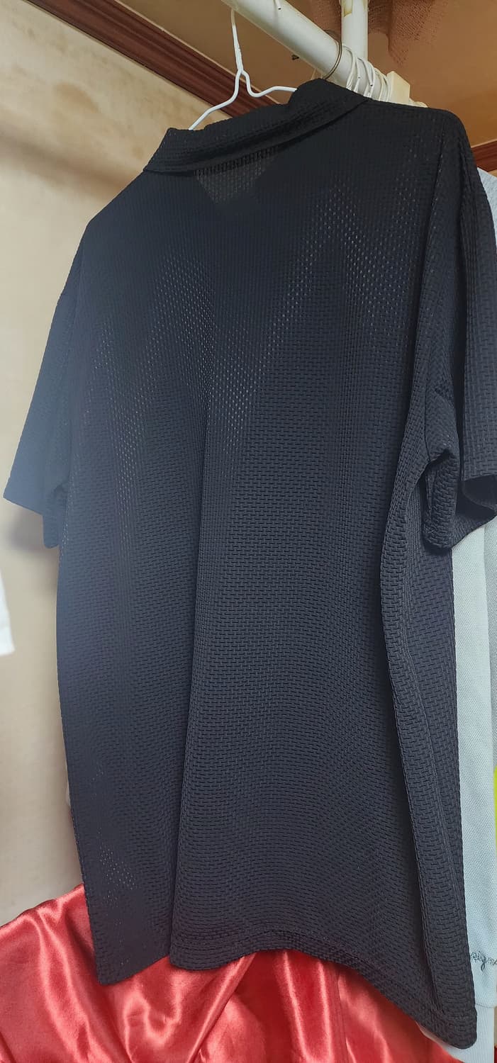 남성 스판 아이스 라펠폴로 카라반팔티2xl 상태최상 상품이미지2