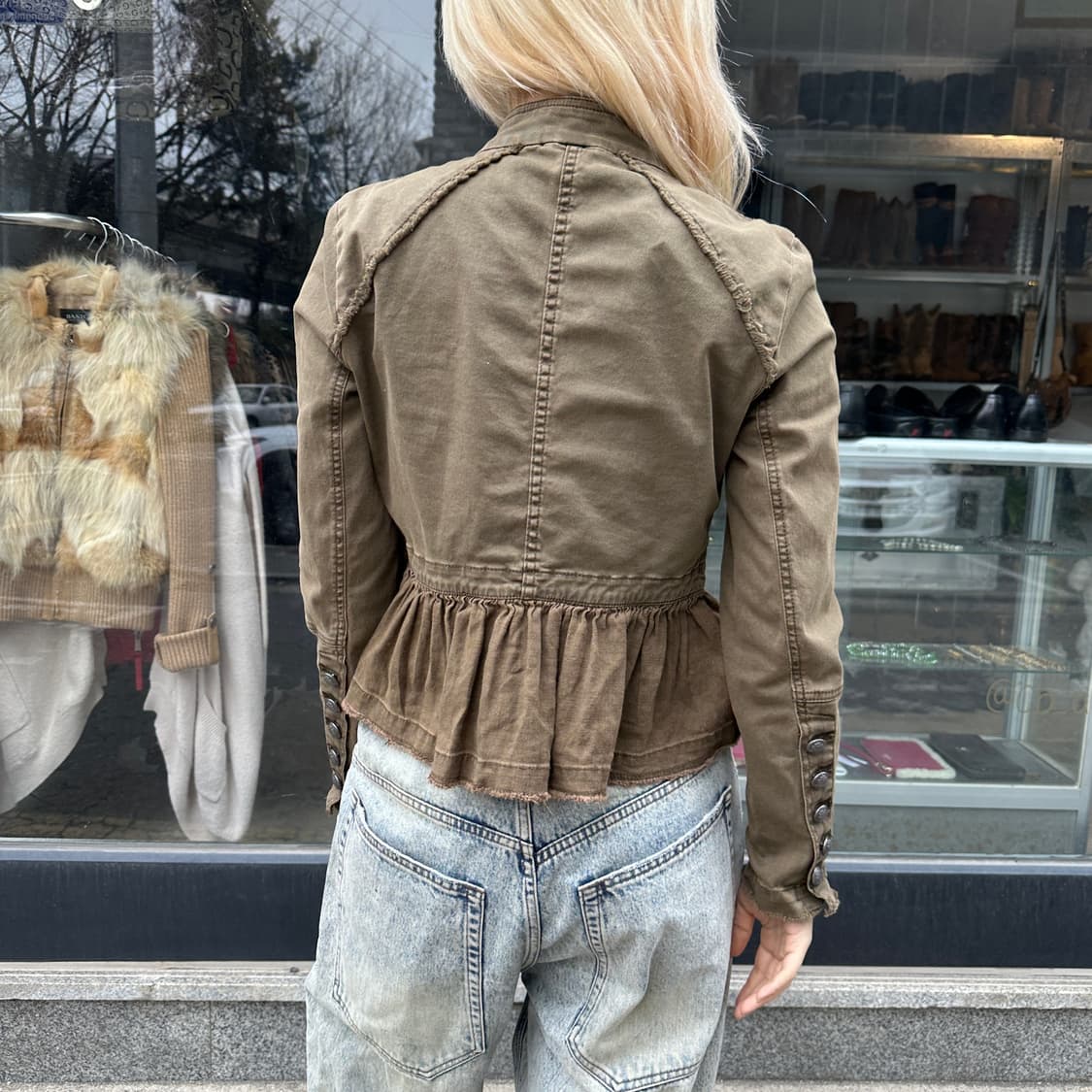 00s 프리피플 라이트웨이트 러플 나폴레옹 자켓 상품이미지9